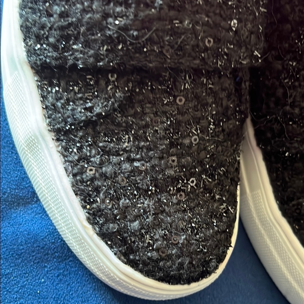 DV by Dolce Vita Black Textured Sneakers - Picture 6 of 14